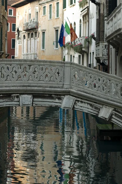 Escena del Canal, Venecia, Italia — Foto de Stock