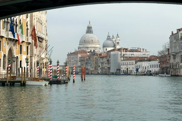 Cena do Canal, Veneza, Itália — Fotografia de Stock