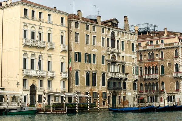 Grand canal scène, Venetië, Italië — Stockfoto