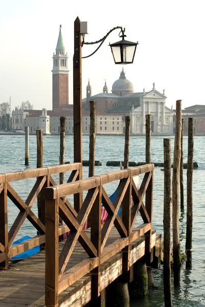 京杭运河场面，威尼斯，意大利 — 图库照片
