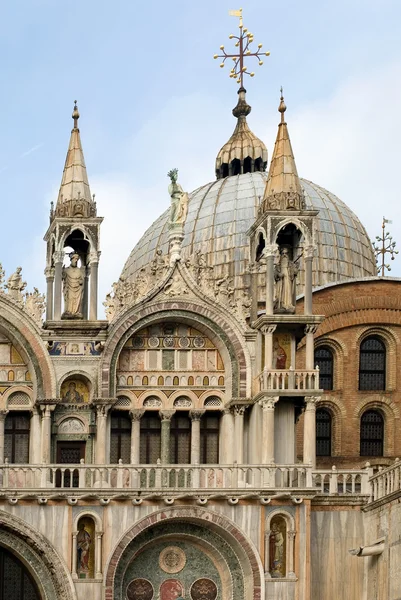 意大利威尼斯圣马可大教堂 — 图库照片