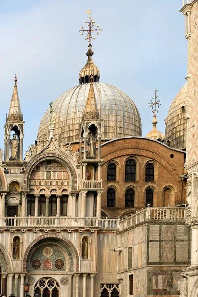St Mark 's Basilica, Venice, Italy — стоковое фото
