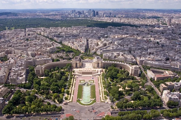 Париж сверху — стоковое фото