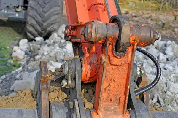 Operaio di scavo — Foto Stock