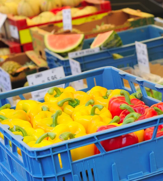 stock image Sweet peppers, paprika