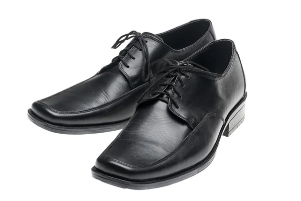 Coppia di scarpe nere da uomo — Foto Stock