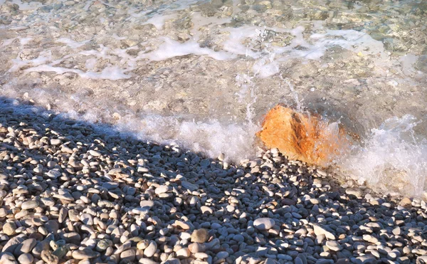Pedra laranja — Fotografia de Stock