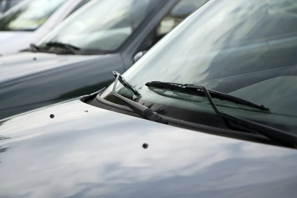Wipers and cars — Stock Photo, Image