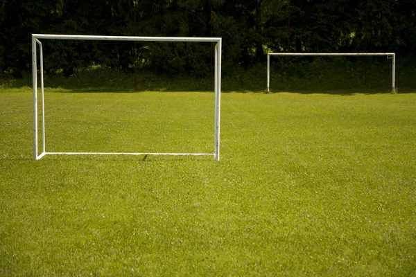 Golos de futebol — Fotografia de Stock