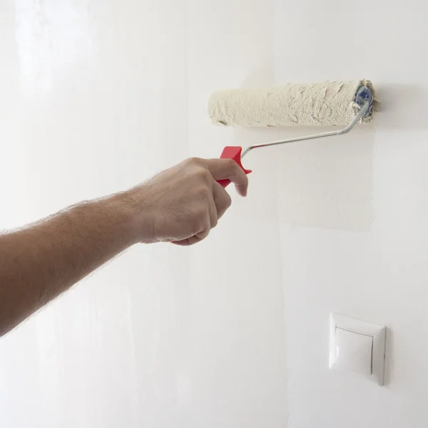 Painting the walls — Stock Photo, Image