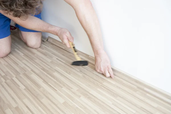 Flooring at home — Stock Photo, Image
