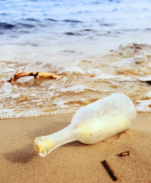 Message in a bottle Royalty Free Stock Images