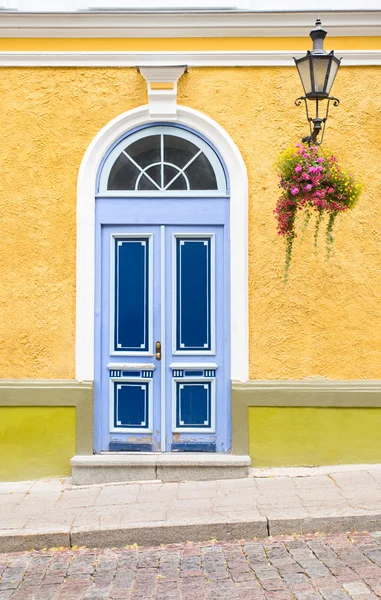Trä dörr — Stockfoto