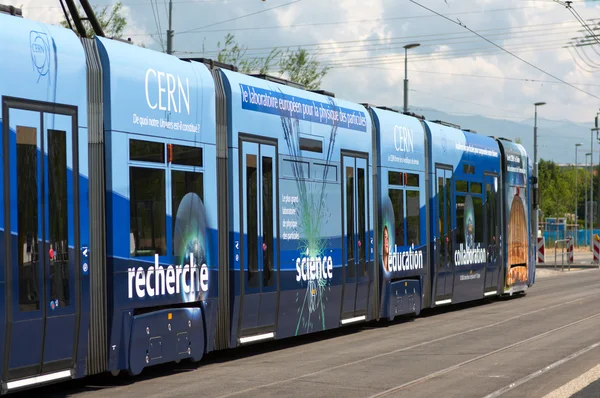 stock image new tram to CERN