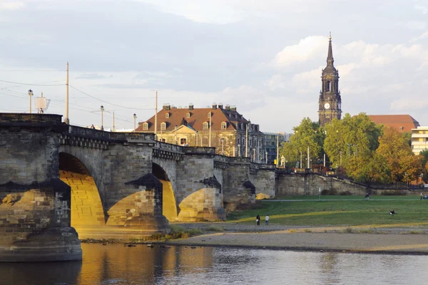 Дрезден архітектура — стокове фото