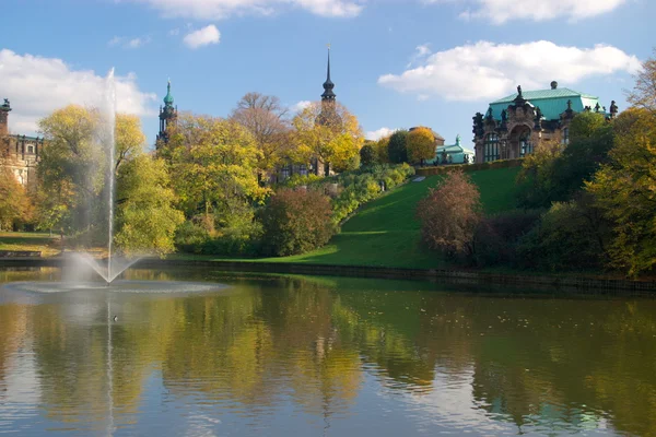 stock image Parks in Dresden