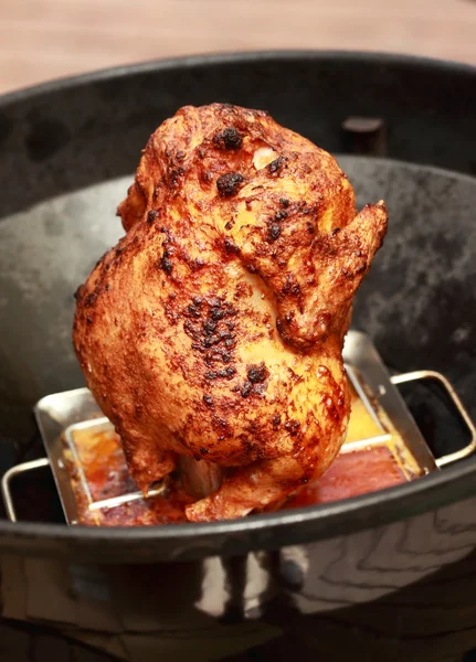 Chicken on grill — Stock Photo, Image