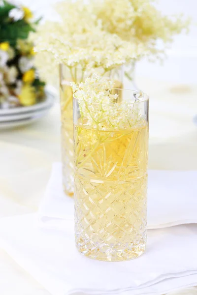 Ouderling bloem limonade — Stockfoto
