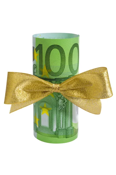 Euro money present — Stock Photo, Image