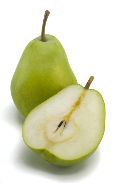 Pear and slided pear — Stock Photo, Image