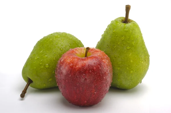 Elma ve armut — Stok fotoğraf
