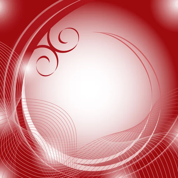 Fond abstrait rouge — Image vectorielle