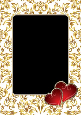 Framework to the Valentine's day clipart