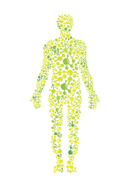 Green human body