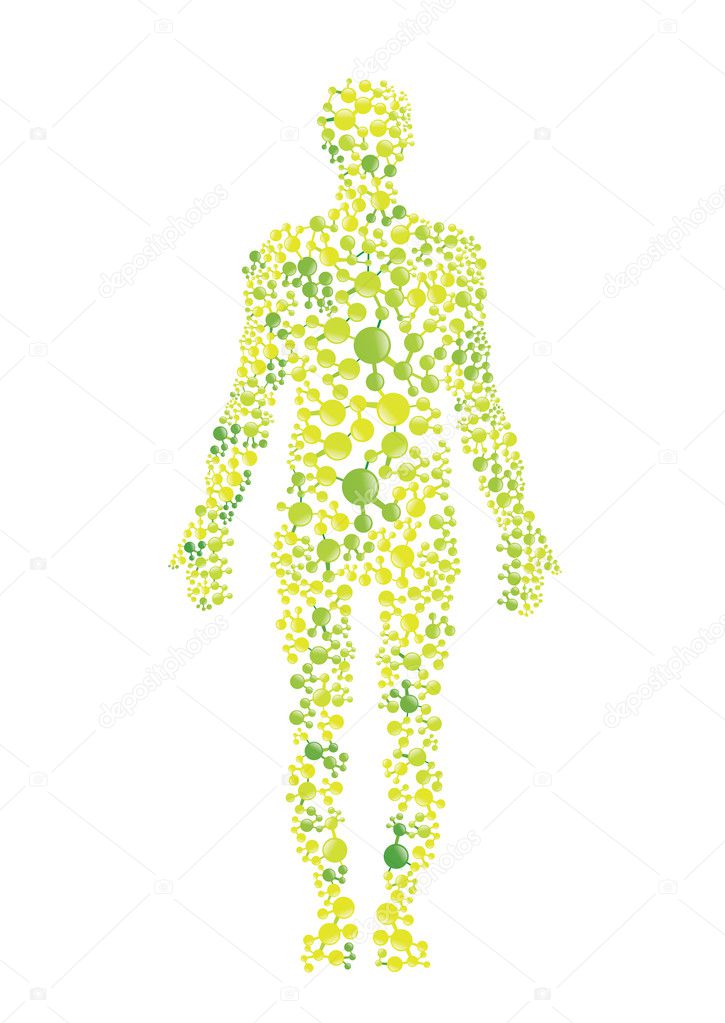 Green human body