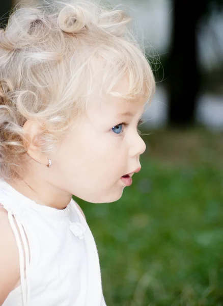 stock image Cute baby girl