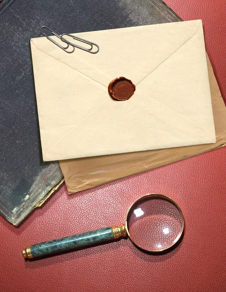 Секретні конверт — стокове фото