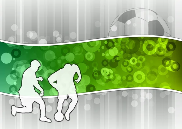 Football vert — Image vectorielle
