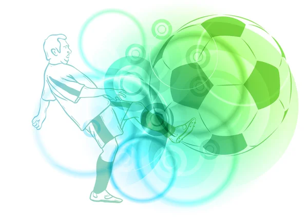 Футбол фону — стоковий вектор