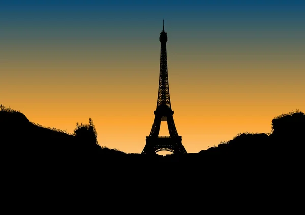Eiffel. — Archivo Imágenes Vectoriales