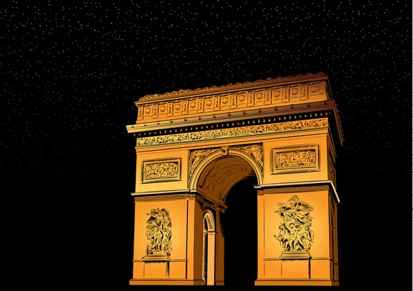 Arc de Triomphe — Image vectorielle