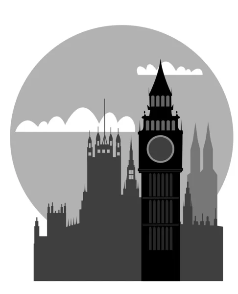 Londres - vecteur — Image vectorielle