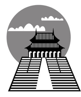 Pagoda - vector clipart