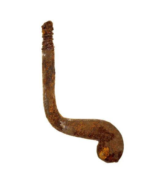 Old rusty keeper pin — Stock Photo, Image