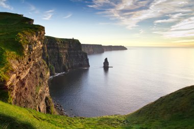 Cliffs of Moher in Ireland clipart