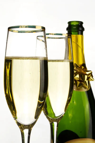 Champagne celebration — Stok fotoğraf