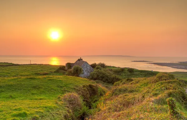 アイルランドのコテージの家 — ストック写真