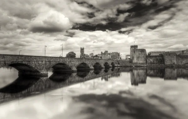 Castelo do Rei John em Limerick — Fotografia de Stock