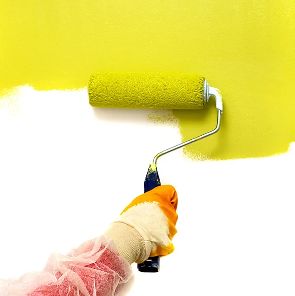 Roller paint — Stock Photo, Image