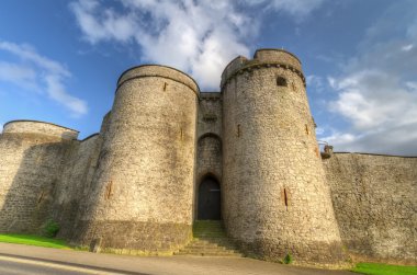 King John Castle in Limerick clipart