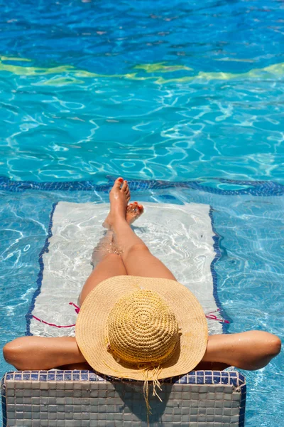 Relaxing on holiday — Stock Photo, Image