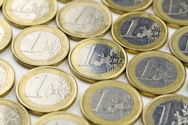Euro coins kompozisyon