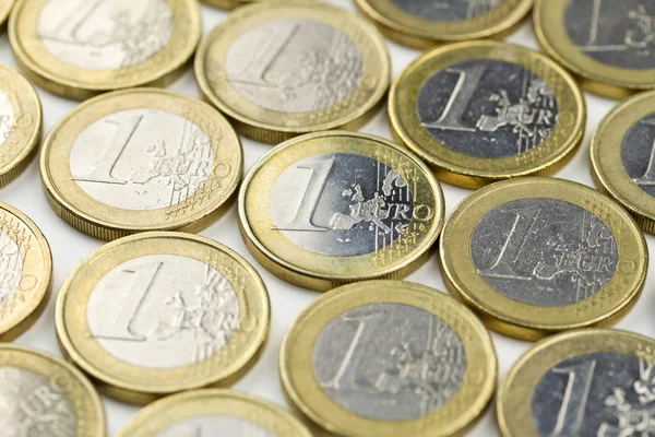 ユーロ硬貨の組成 — ストック写真