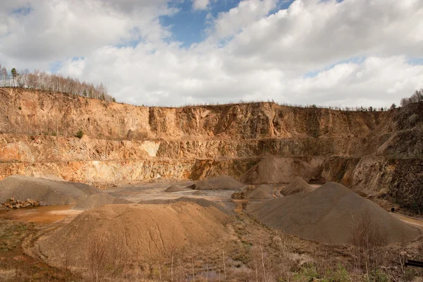 Granite quarry mining — Stock Photo, Image