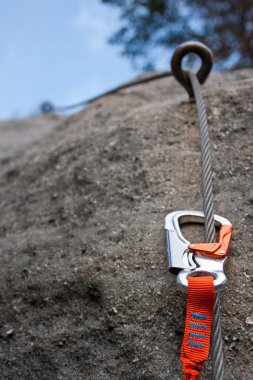 Climbing equipment clipart