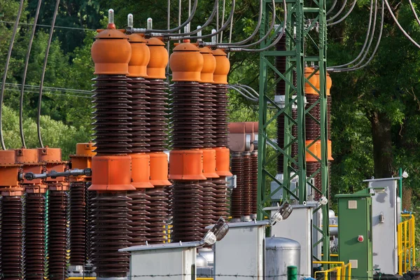 High voltage transformer — Stock Photo, Image